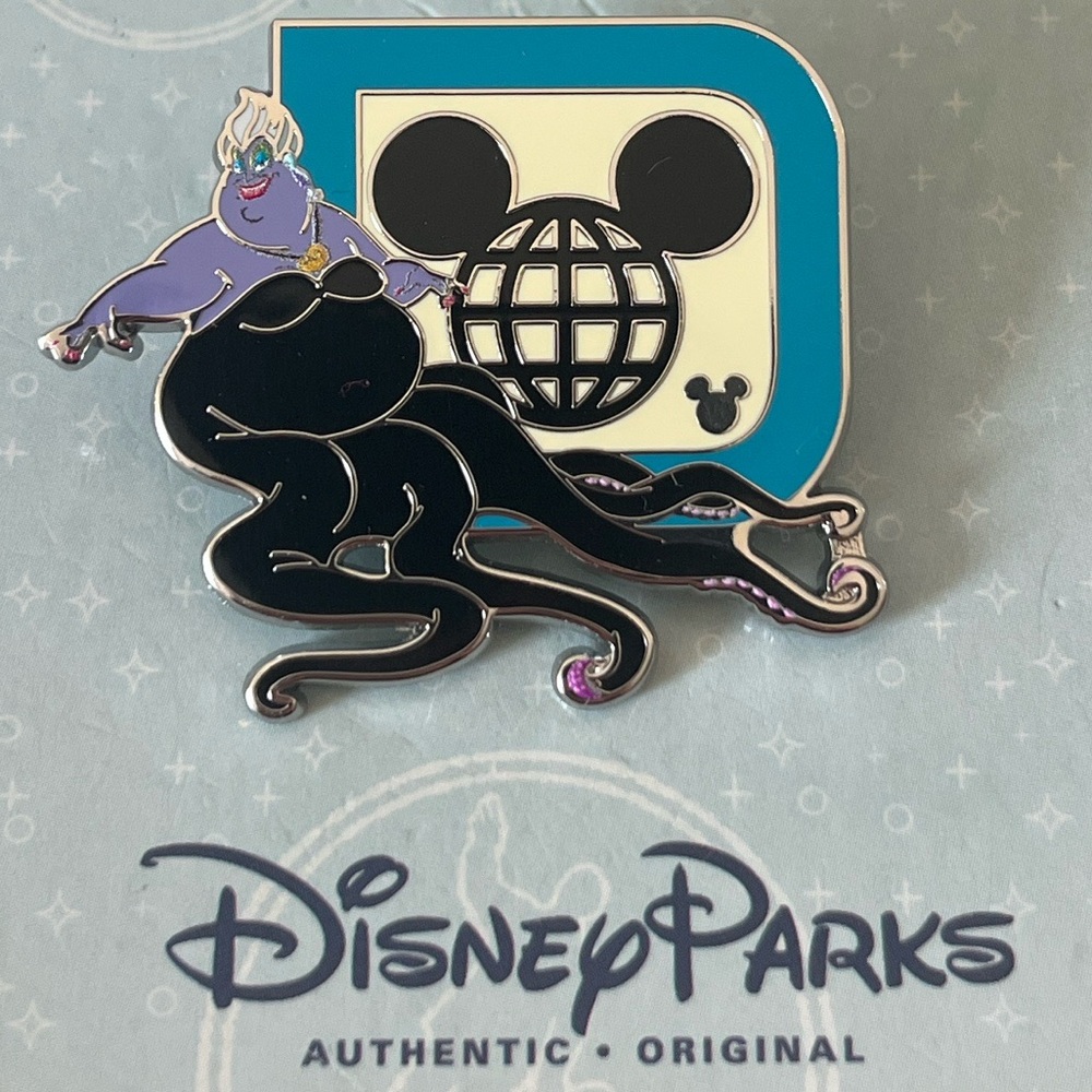 Disney Parks WDW The Little Mermaid Villain Ursula Hidden Disney D Pin